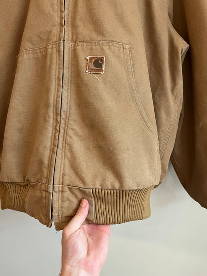 2006 Carhartt J130 CML Tan Jacket (L)