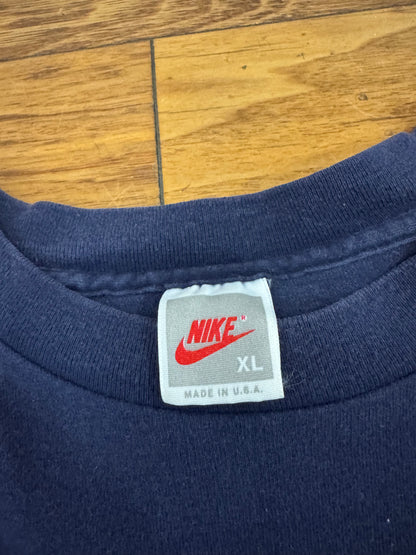 90s Duke University Vintage Nike "Just Do It" Old Logo Tee (XL)