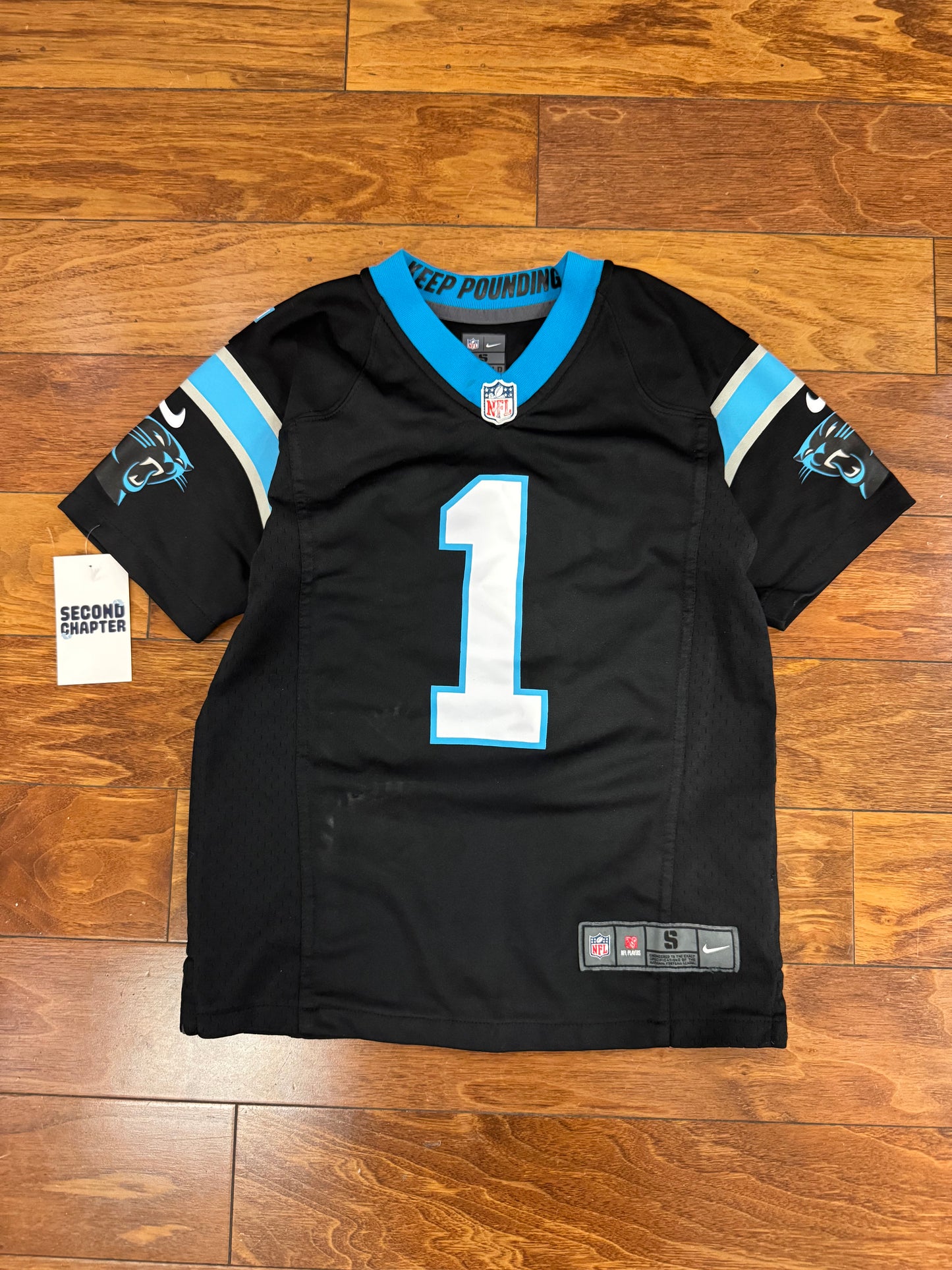 2017 Cam Newton Youth Nike Jersey (Youth S)