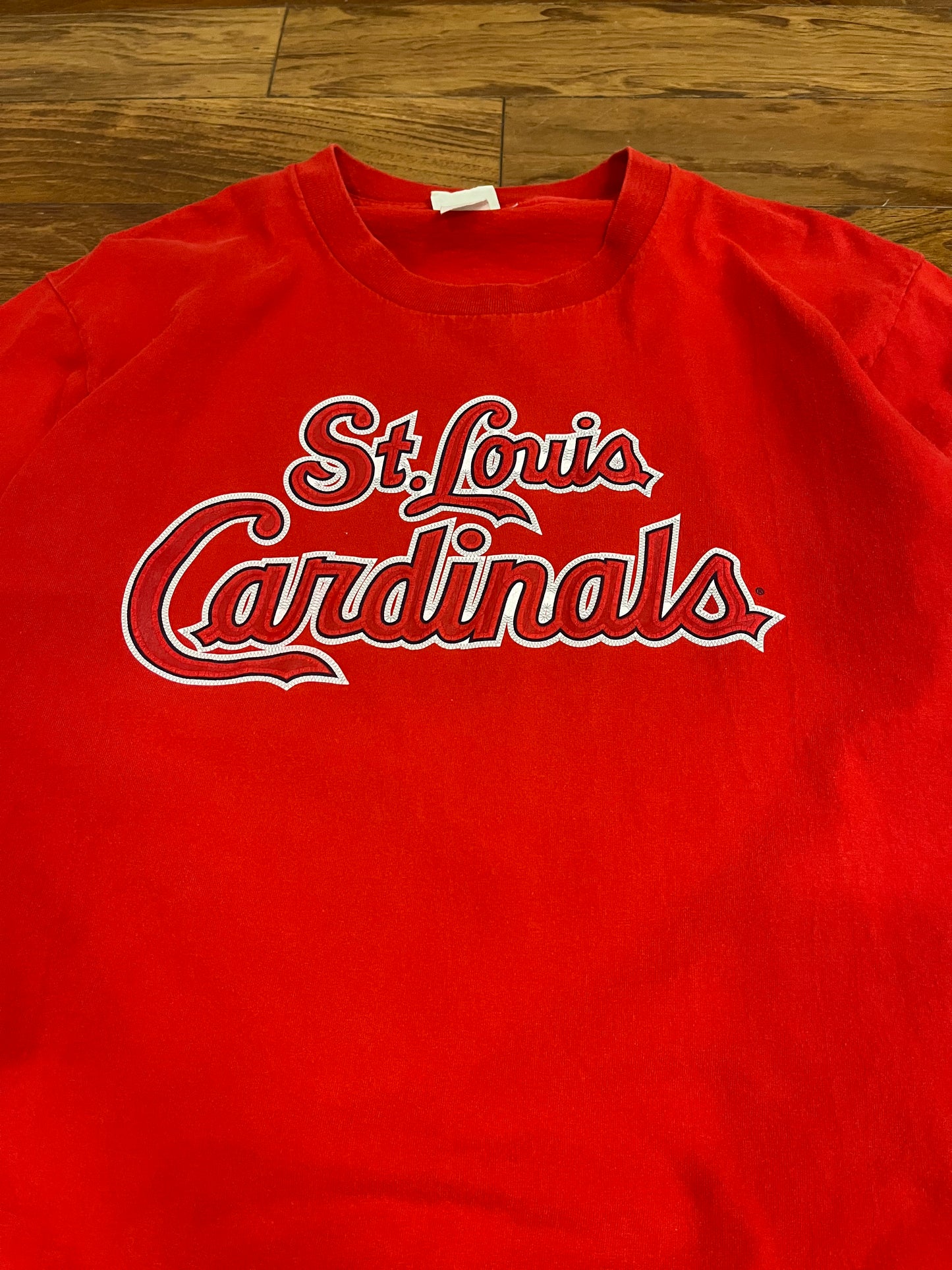 2003 St. Louis Cardinals Fernando Vina Tee (L)