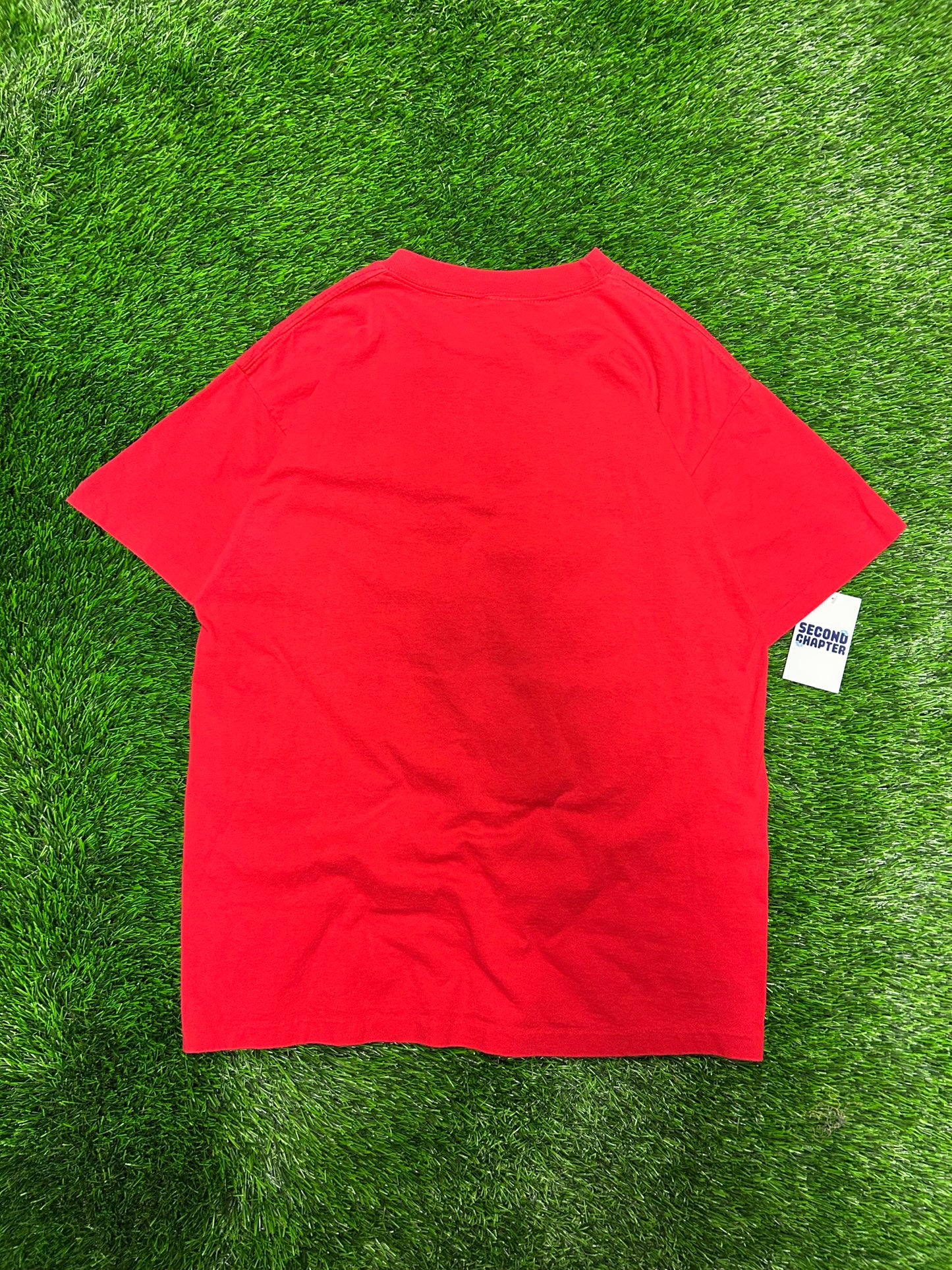 90s Chicago Bulls "Takin' The Fifth" Championship Vintage NBA Tee (L)