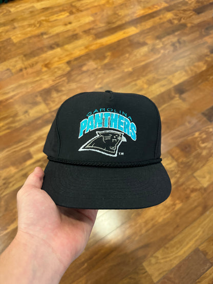 90s Carolina Panthers Spell Out  Rope Hat (OS)