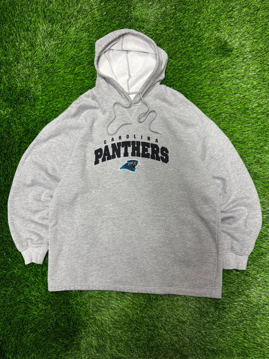 00s Carolina Panthers Spell Out Boxy NFL Hoodie (XL)