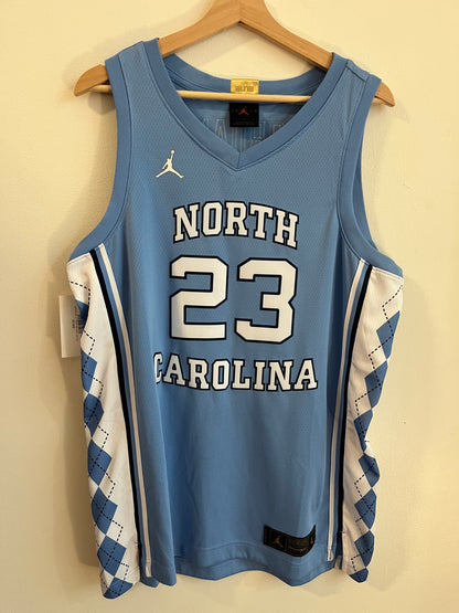 2022 UNC Michael Jordan Limited Elite Basketball Jersey (L)