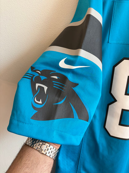 2016 Carolina Panthers Blue Greg Olsen Nike Jersey (L)