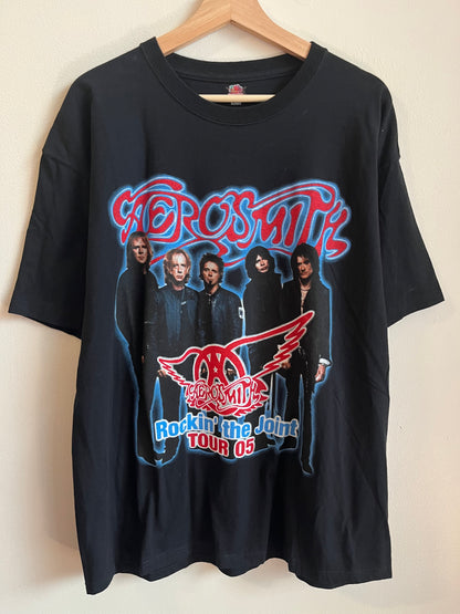 2005 Aerosmith "Rockin The Joint" Music Tour Tee (XL)