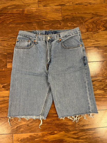 2010 Levi's 505 Light Wash Jean Shorts (33)