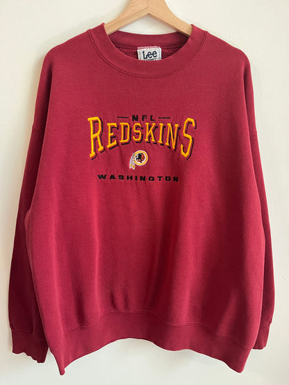 90s Washington Redskins Lee Embroidered Crewneck (XL)