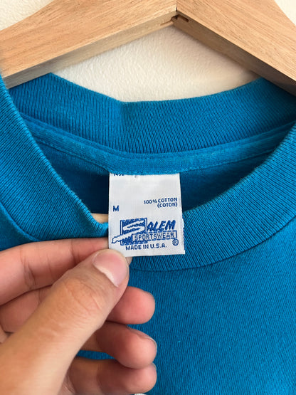 1994 Carolina Panthers Football Blue Salem Tee (M)