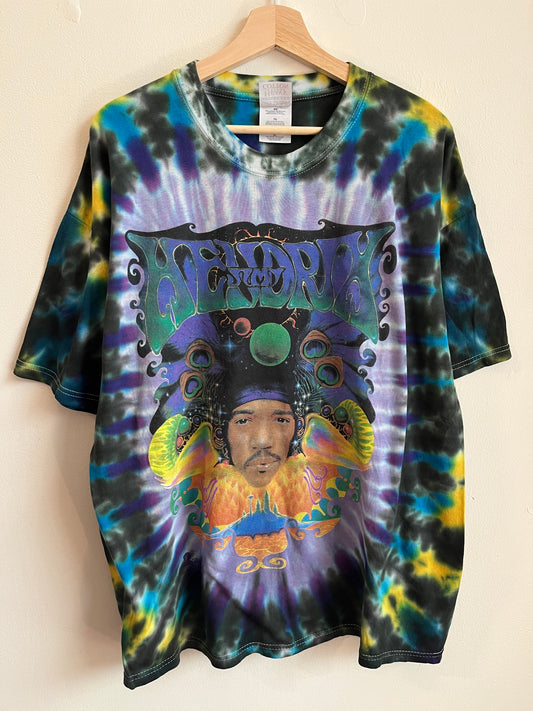 1997 Jimmy Hendrick Tie Dye Band Music Tee (XL)