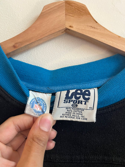 90s Carolina Panthers Lee Sport Embroidered Crewneck (XXL)
