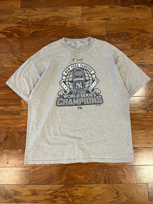 2009 New York Yankees World Series Tee (XXL)