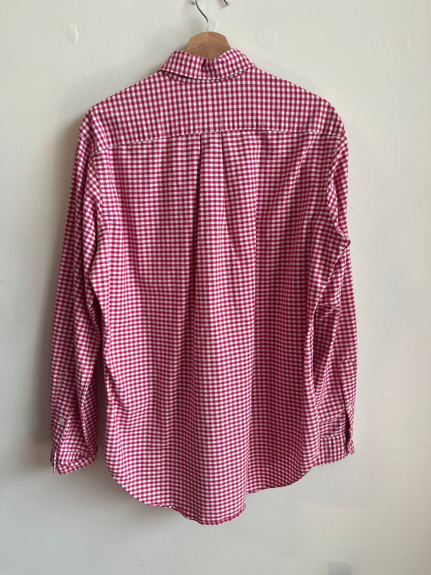 00s Polo Ralph Lauren Pink Button Up Polo Shirt (M)