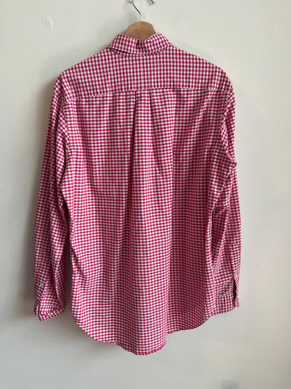 00s Polo Ralph Lauren Pink Button Up Polo Shirt (M)