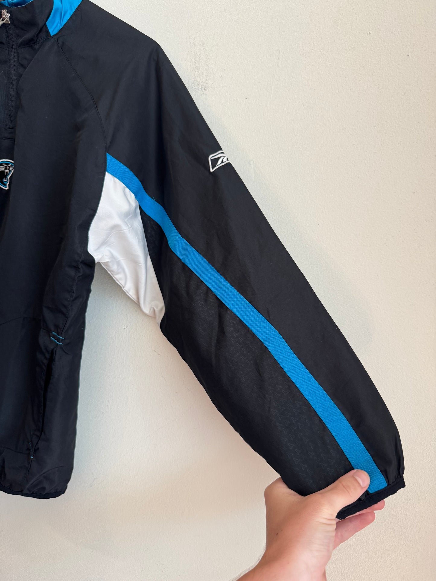 00s Carolina Panthers Reebok Windbreaker (Youth L)