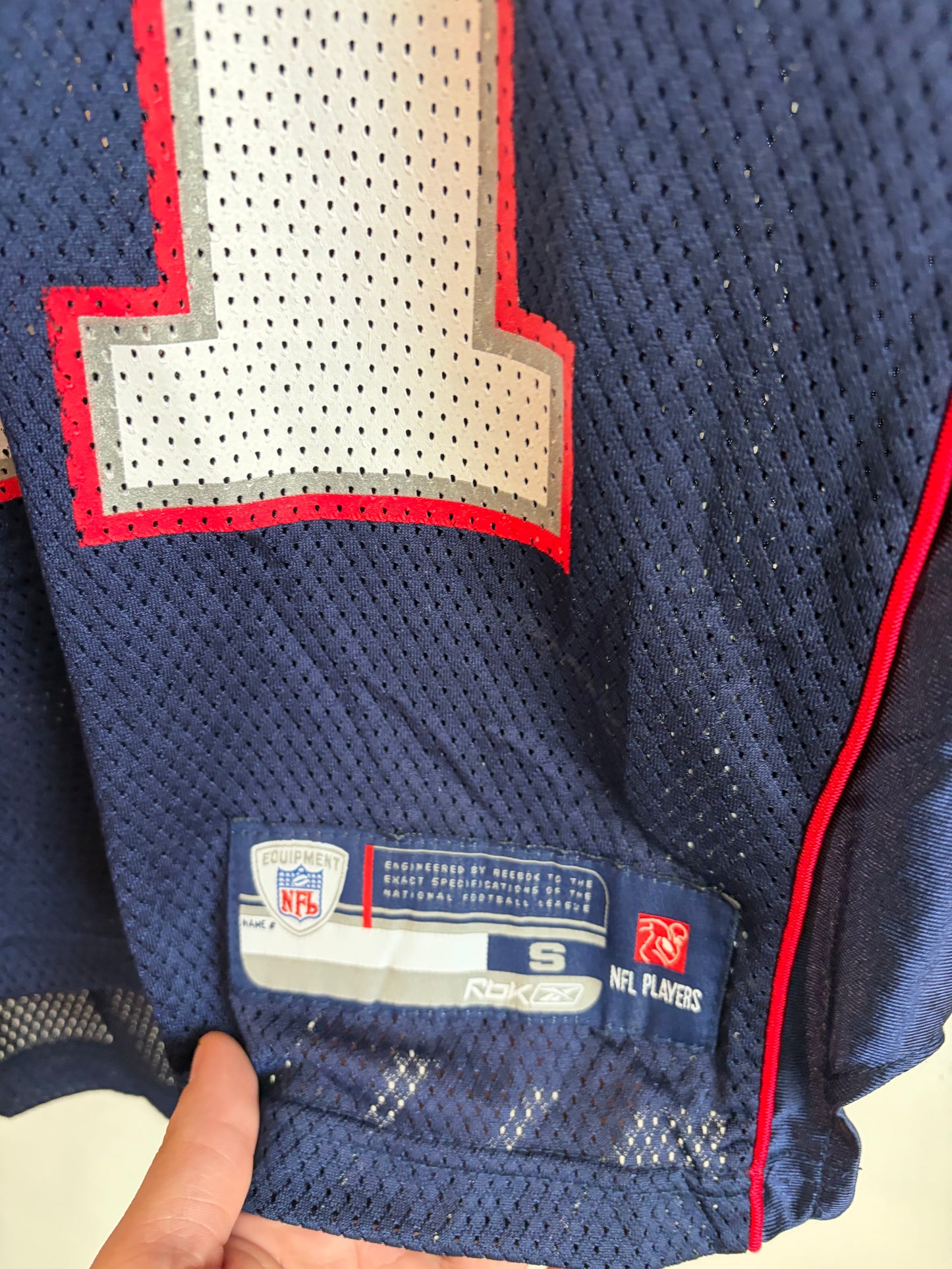00s New England Patriots Randy Moss Reebok Jersey (S)