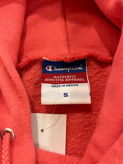 00s Clemson Spell Out Pink Hoodie (S)