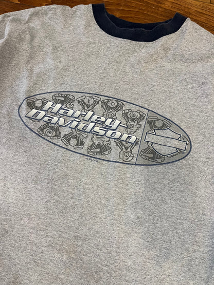 2001 Harley St Augustine Two Tone Tee (XXL)