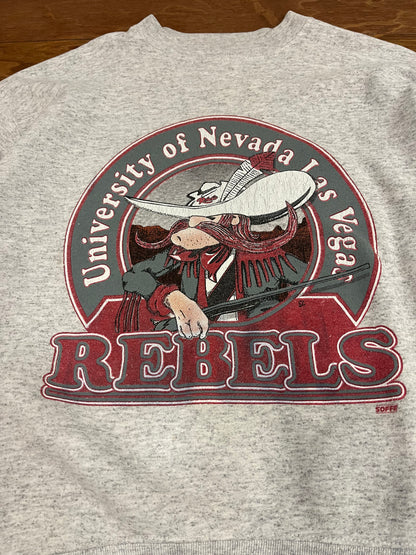 90s University of Nevada Las Vegas (UNLV) Rebels Vintage Soffe Crewneck (XL)