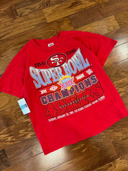 1994 San Francisco 49ers Super Bowl XXIX Tee (L)