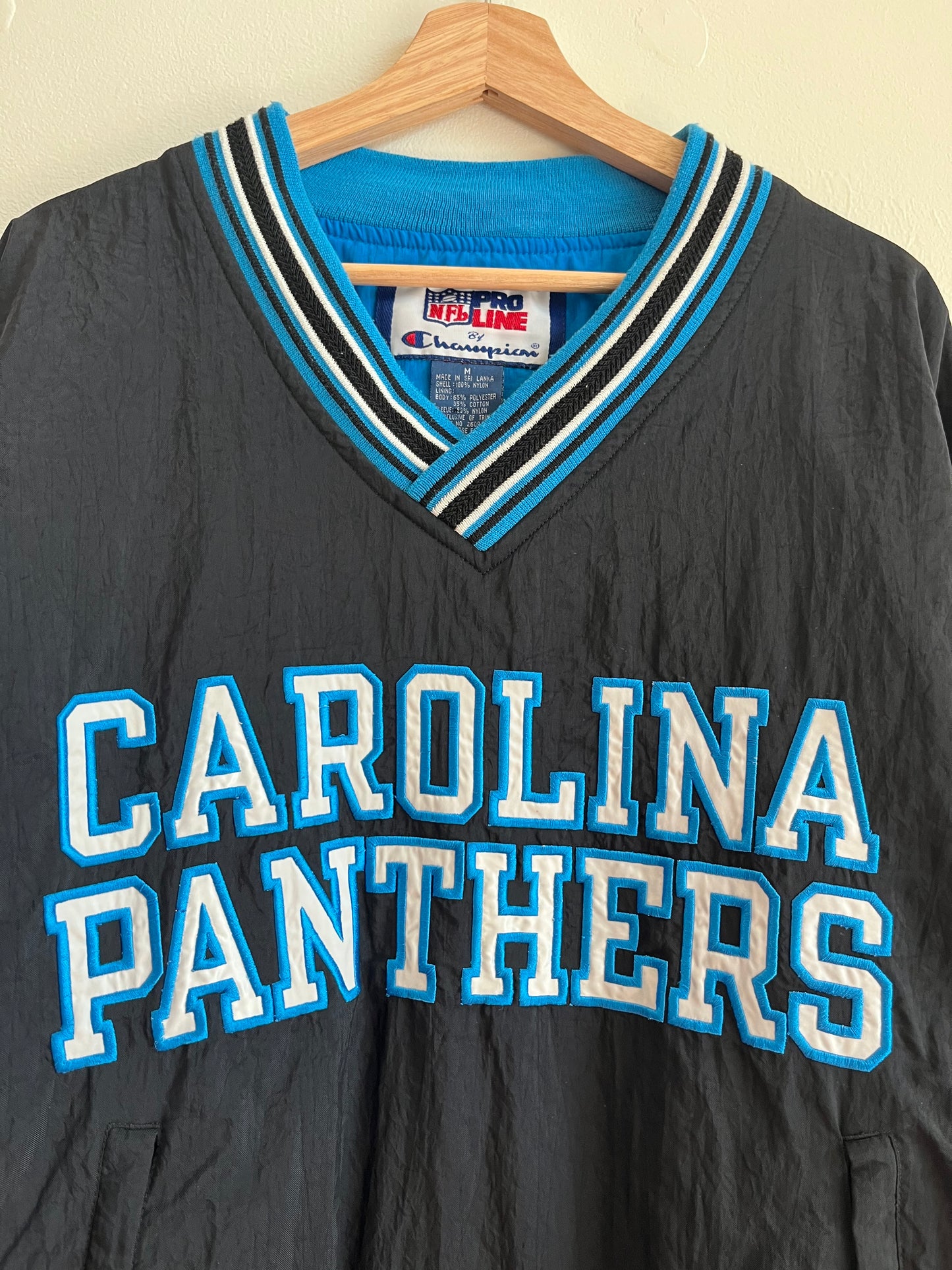 90s Carolina Panthers Vintage Champion Windbreaker (M)