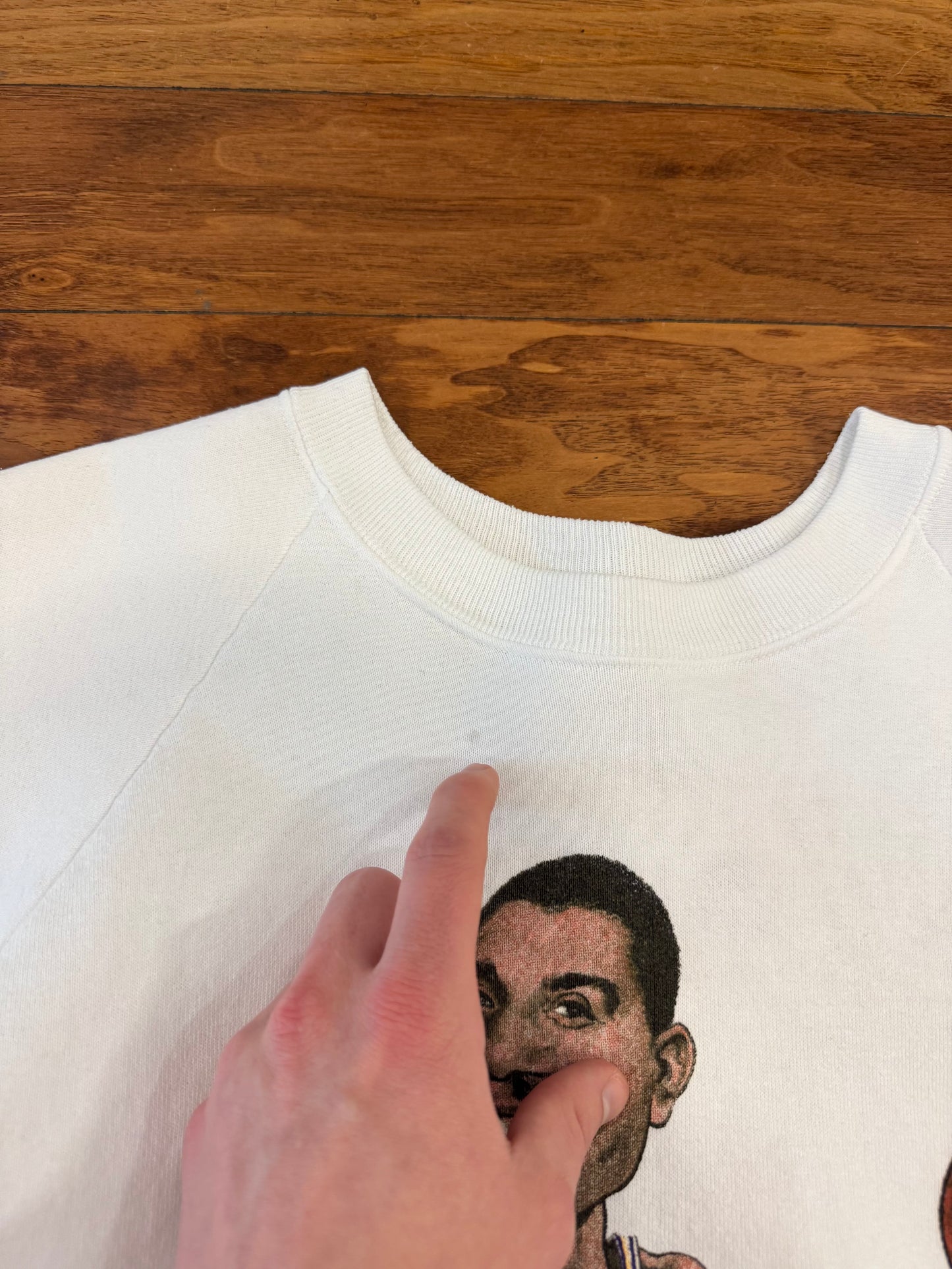 80s Magic Johnson Big Head Crewneck (L)