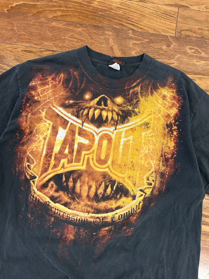00s Tapout Flames Tee (L)