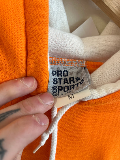 80s Tennessee Volunteers Orange Spell Out Hoodie (M)