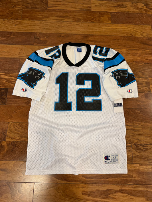 90s Carolina Panthers Kerry Collins Away Champion Jersey (M)