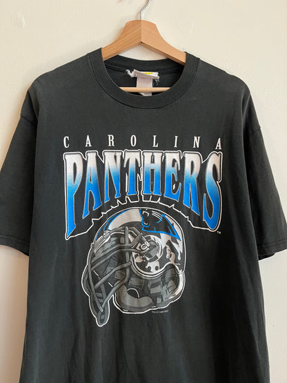 1995 Carolina Panthers Locker Line Helmet Tee (XL)