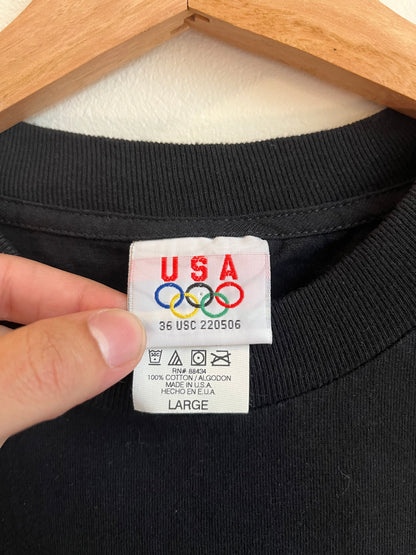 90s USA Olympics Flag Tee (L)