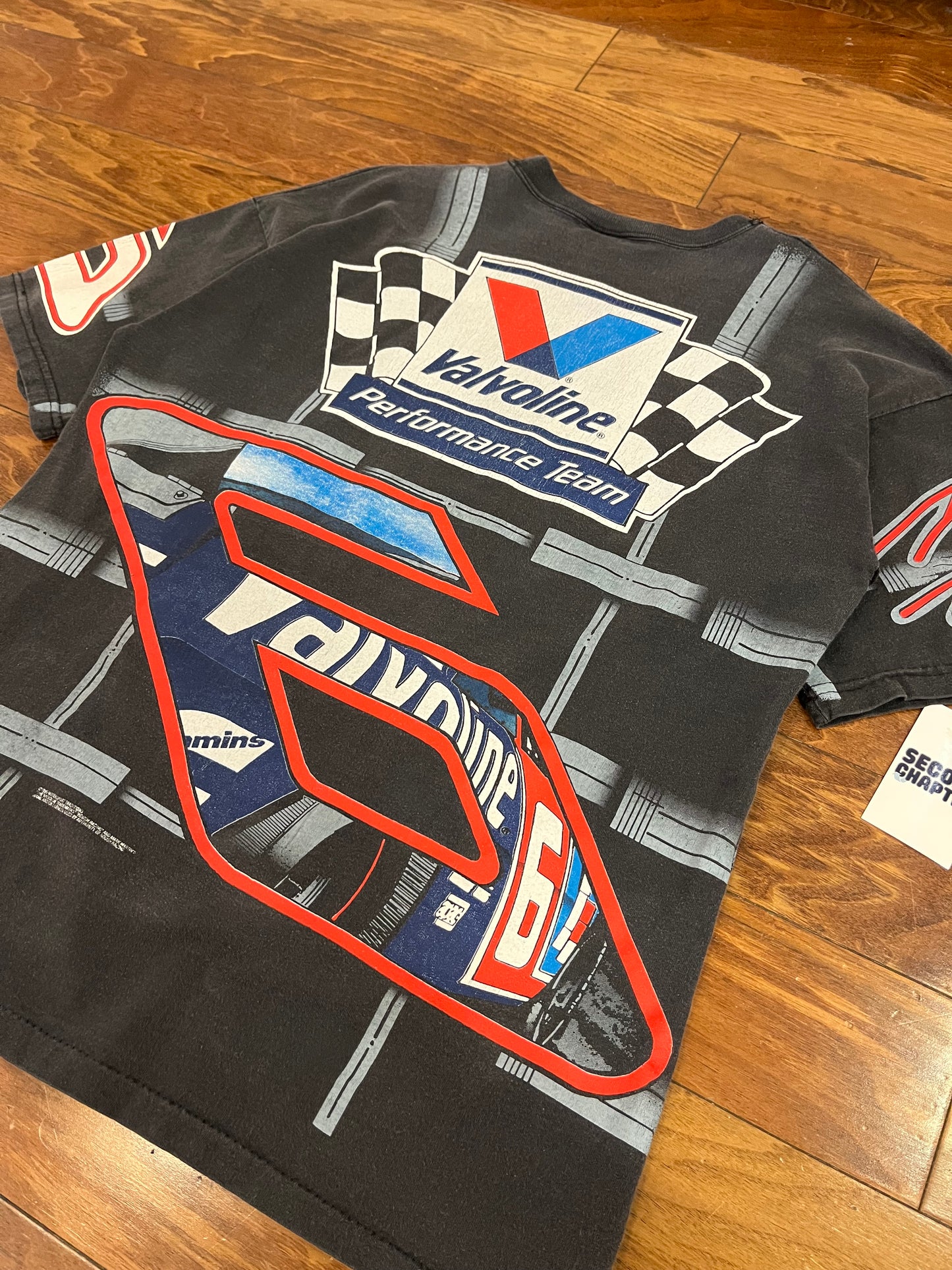 90s Mark Martin Valvoline AOP Nascar Tee (L)