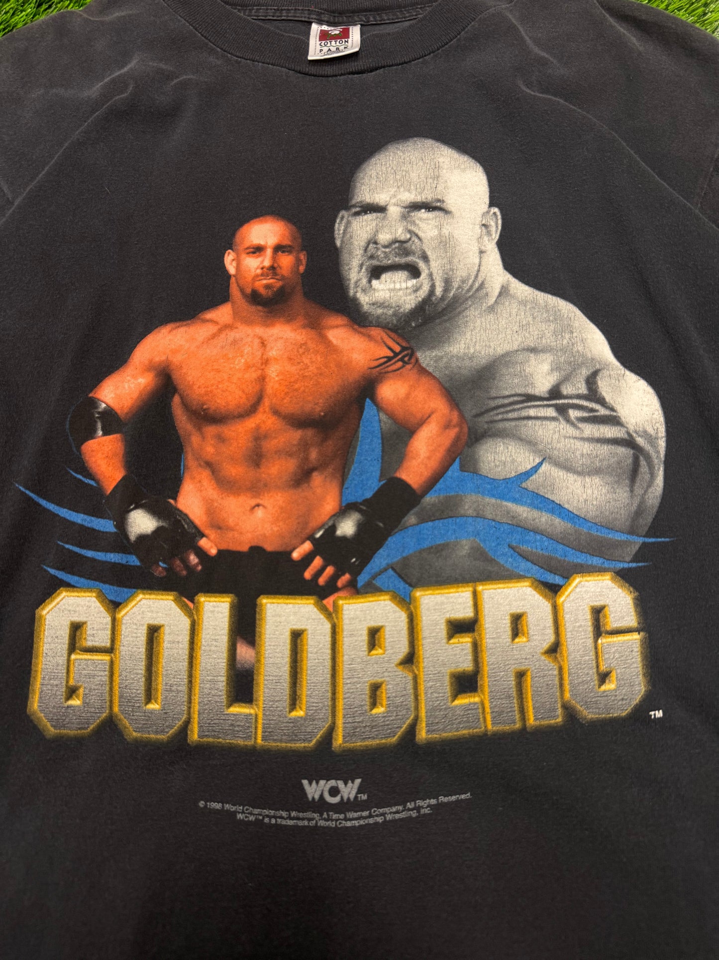 1998 Goldberg WCW Vintage Wrestling Grail Tee (L)