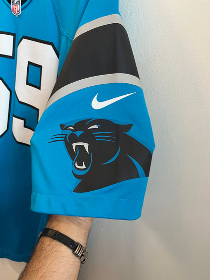 2016 Carolina Panthers Luke Kuechly #59 Blue Nike Jersey (L)
