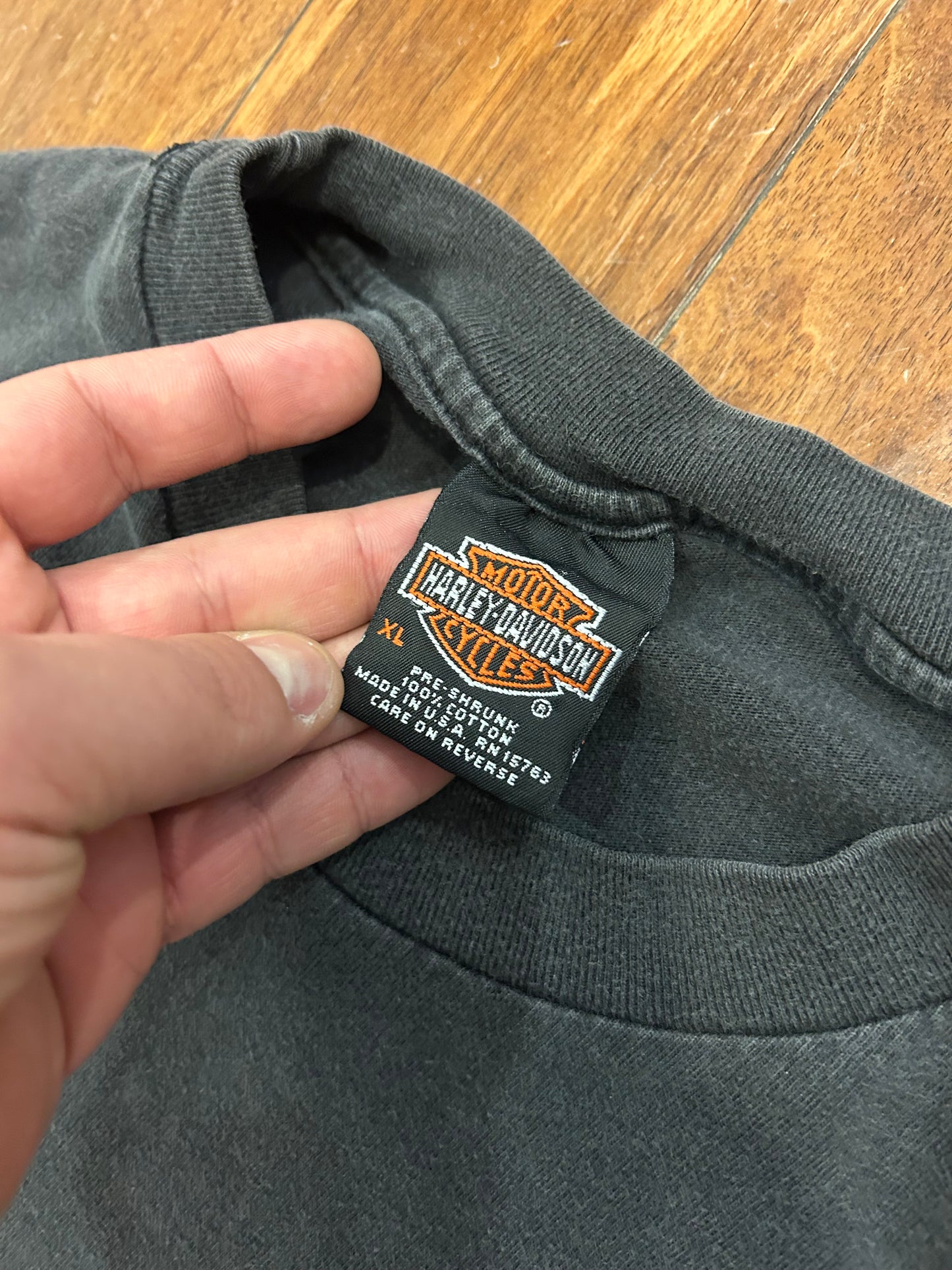 1998 Harley Davidson Faded Flames Tee (XL)