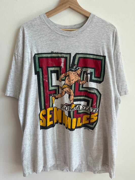 1992 Florida State (FSU) Seminoles Thrashed Tee (XL)