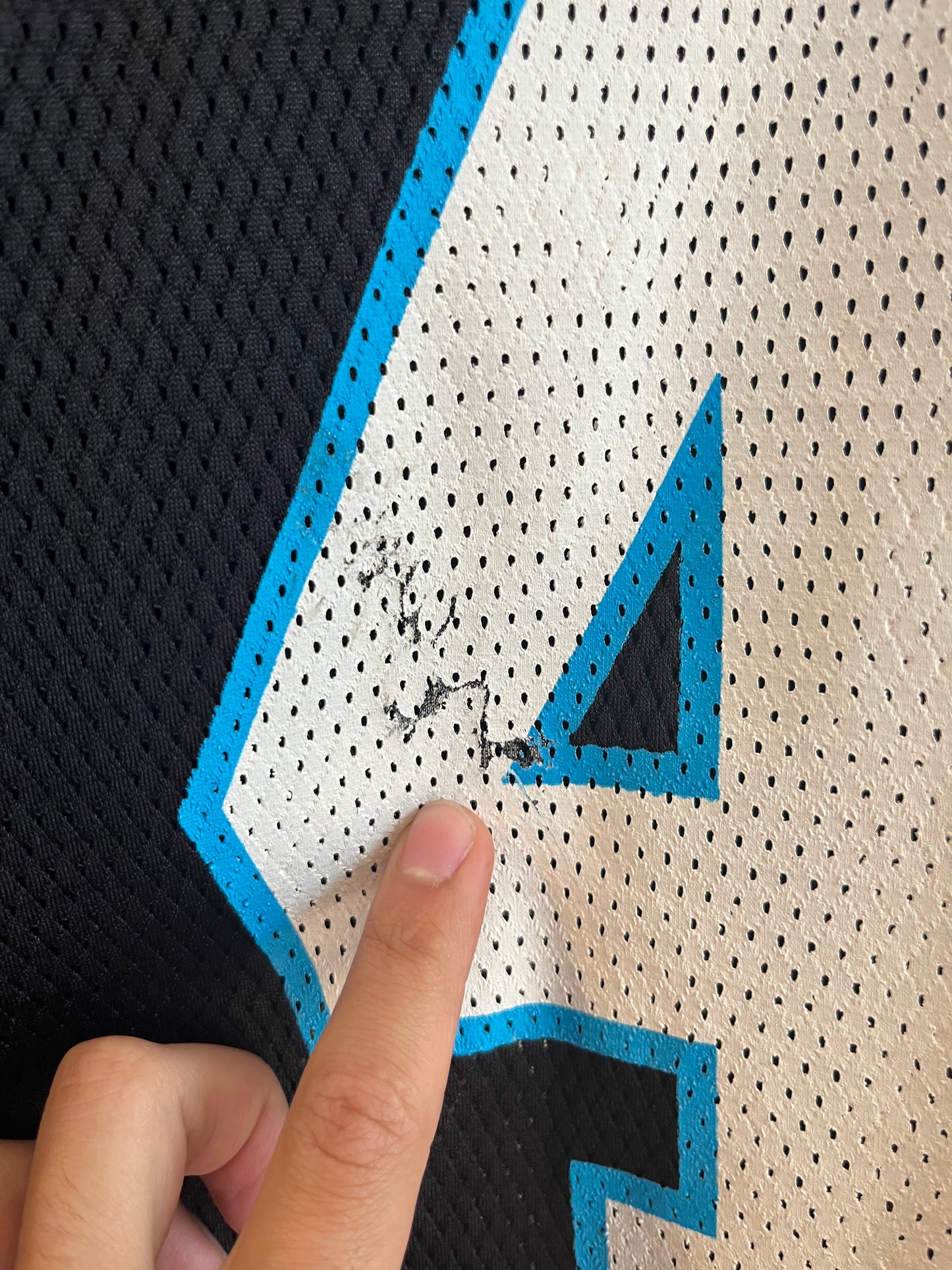 00s Carolina Panthers Stephen Davis Reebok Jersey (M)