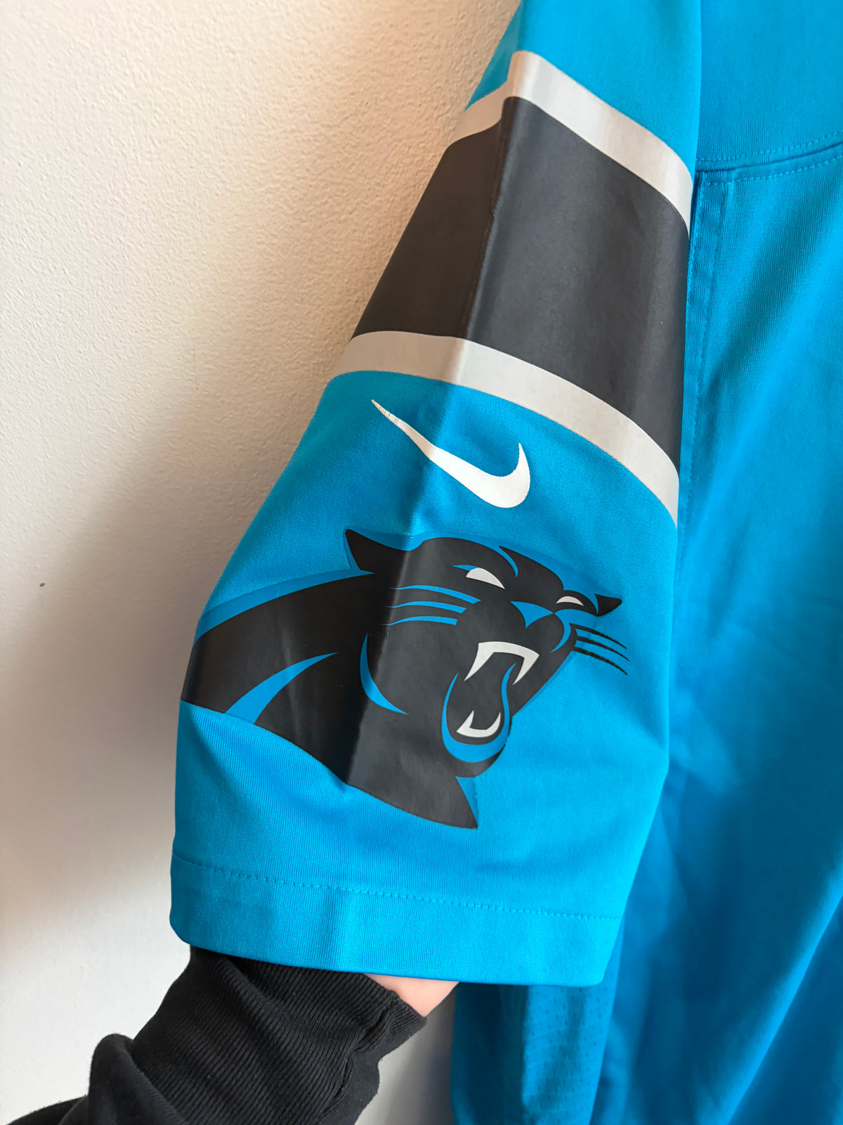 2010s Carolina Panthers Cam Newton Nike Blue Jersey (L)