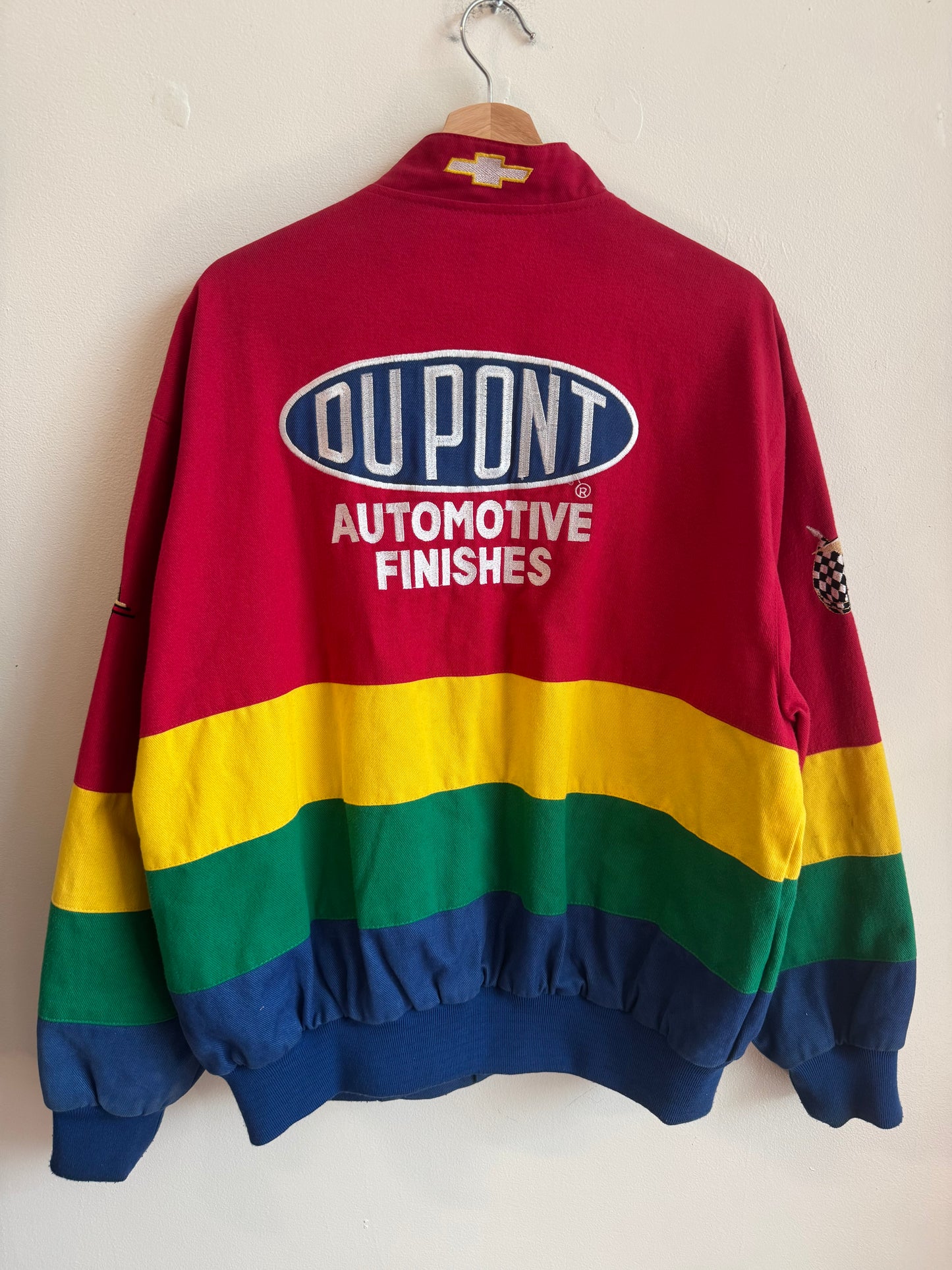 90s Jeff Gordon Dupont Quaker State Racing Jeff Hamilton Nascar Jacket (L)