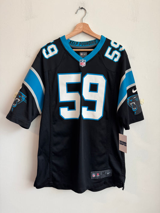 2010s Carolina Panthers Luke Kuechly Nike Home Jersey (M)