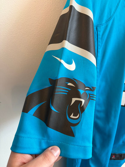 2010s Carolina Panthers DJ Moore Nike Blue Jersey (S)