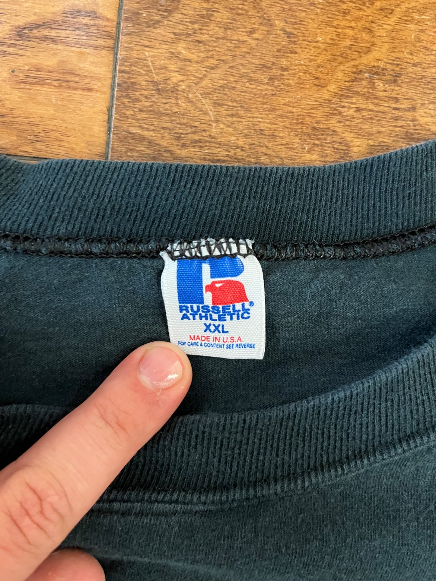 1995 Carolina Panthers Pro Line Faded Tee (XXL)