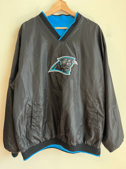 00s Carolina Panthers NFL Reversible Windbreaker (XL)