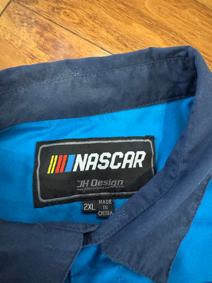 00s Nascar Busch Beer Mechanic Shirt (XXL)