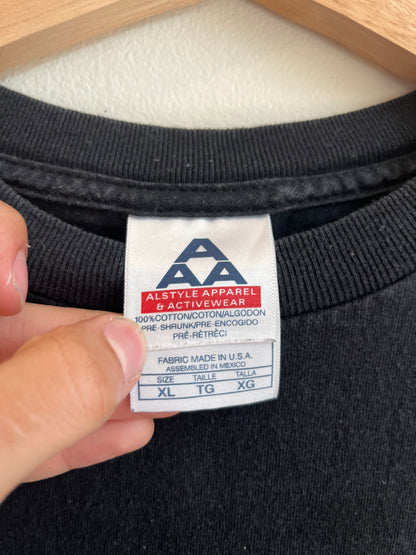 2004 Carolina Panthers vs New England Patriots Super Bowl XXXVIII Long Sleeve (XL)