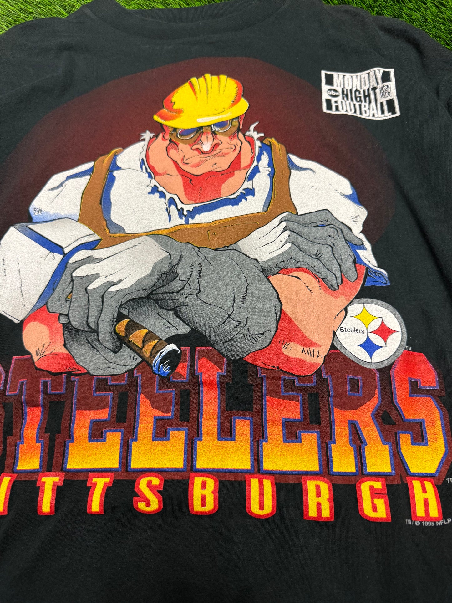 1998 Pittsburgh Steelers Monday Night Football Tee (M)