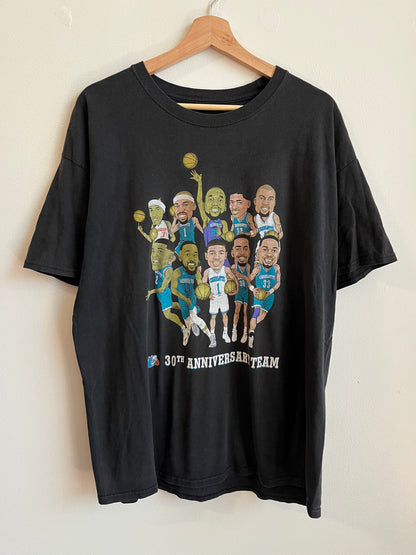 2010s Charlotte Hornets 30th Anniversary Team Tee (XL)