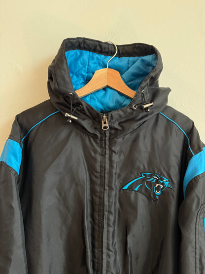 00s Carolina Panthers NFL Puffer Jacket (L)
