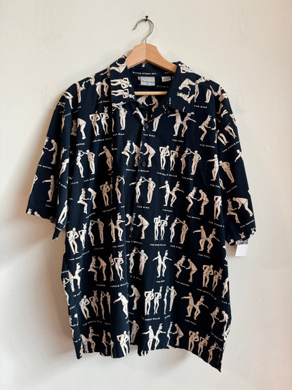 00s Playboy SS AOP Button Up Shirt (XL)