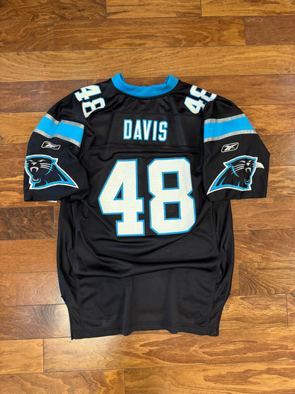 00s Carolina Panthers Stephen Davis Home Jersey (L)